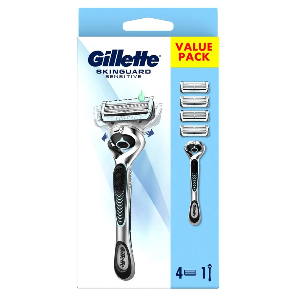 Gillette SkinGuard Sensitive système de lames, image principale