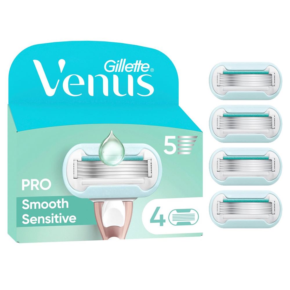 Gillette Venus Pro Smooth Sensitive Systemklingen, Bild 2 von 3