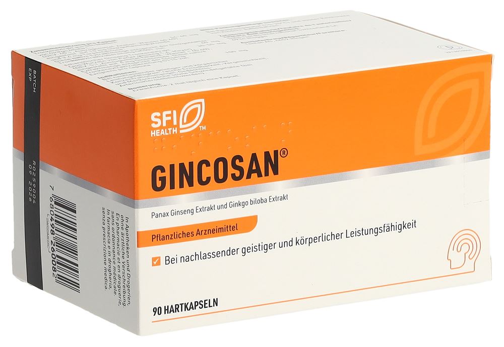 GINCOSAN Kaps Blist 90 Stk