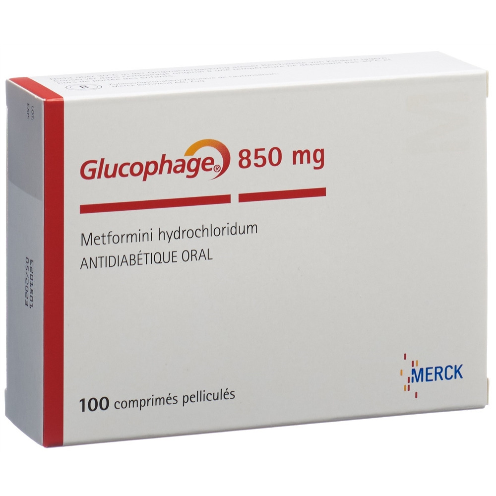 GLUCOPHAGE Filmtabl 850 mg Blist 100 Stk, Bild 2 von 2