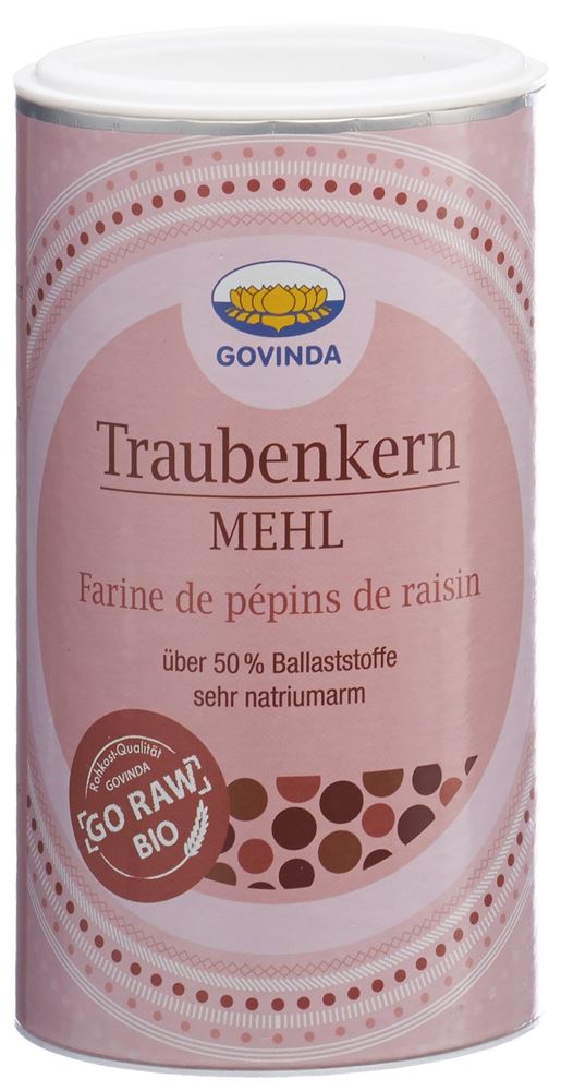 GOVINDA Traubenkernmehl, Hauptbild