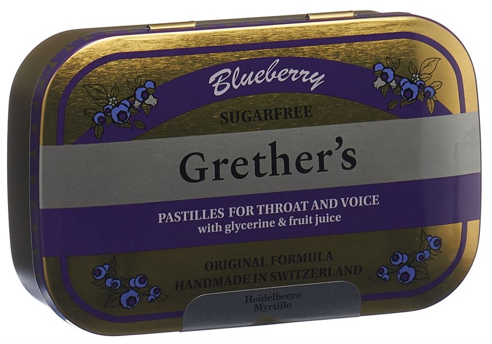 GRETHERS Blueberry pastilles
