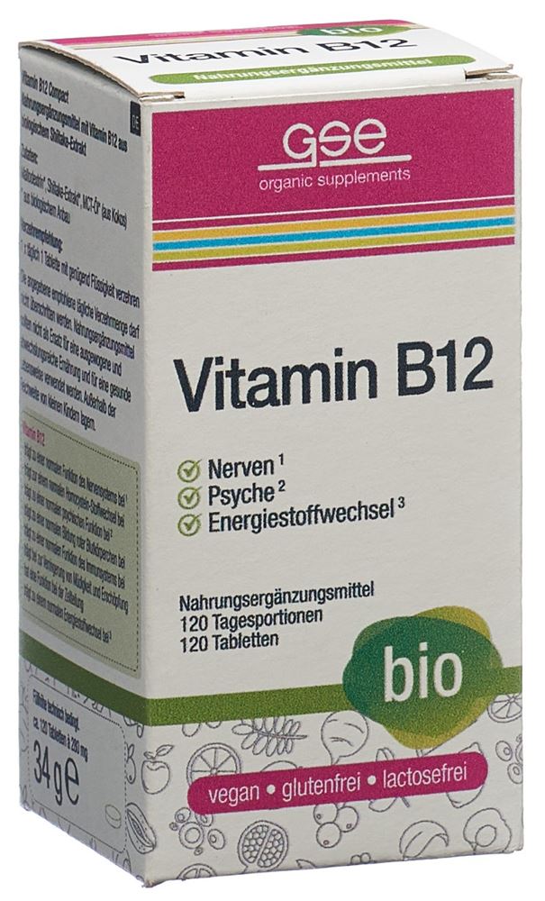 GSE Vitamin B12 Compact