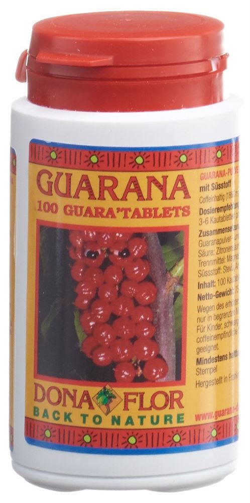 GUARANA DONA FLOR cpr croquer 100 pce, image principale