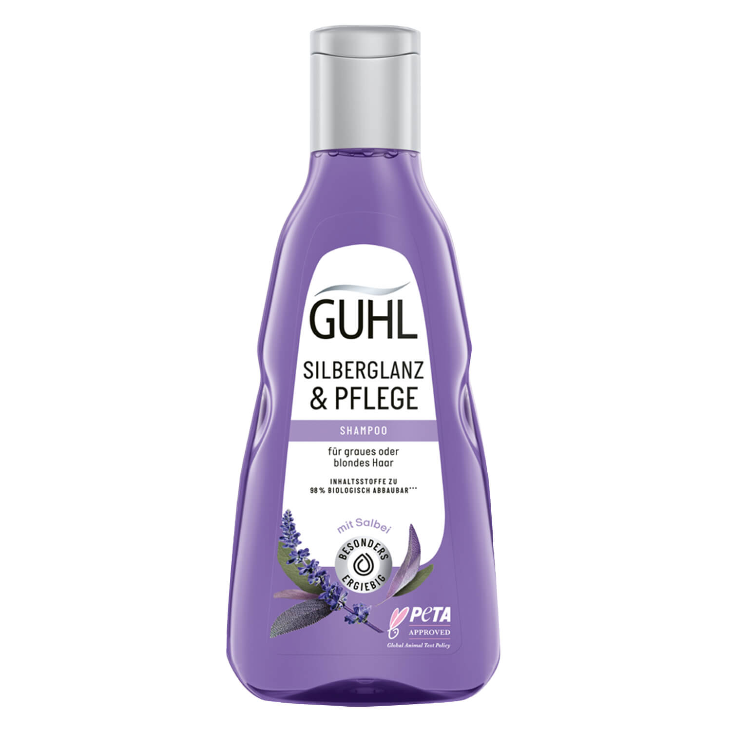 Guhl shampooing éclat d'argent & soin