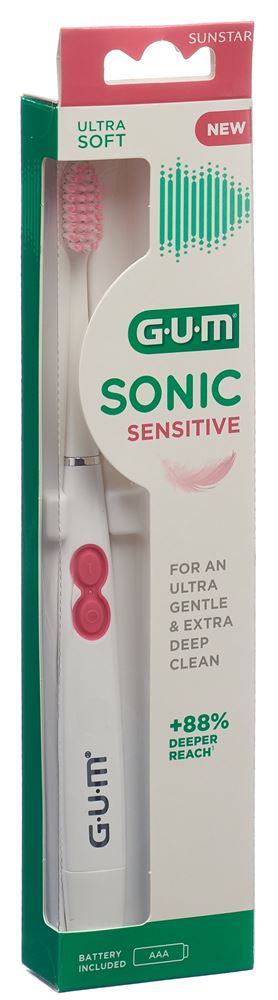 GUM Sonic Sensitive brosse à dents électrique, image principale