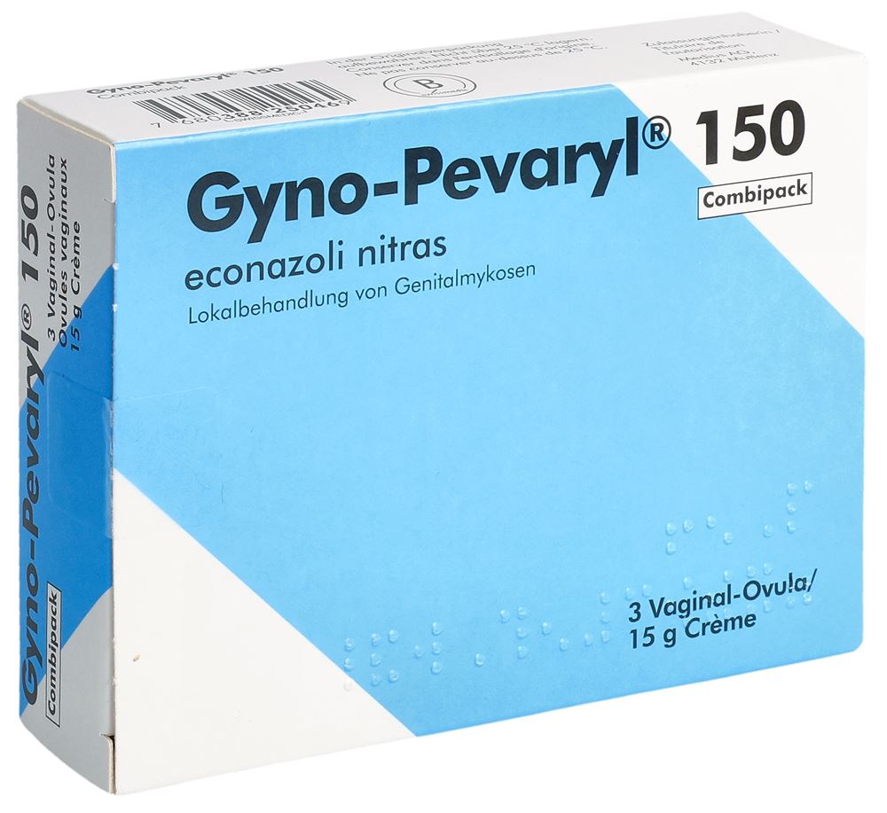 GYNO-PEVARYL emballage combiné, image principale