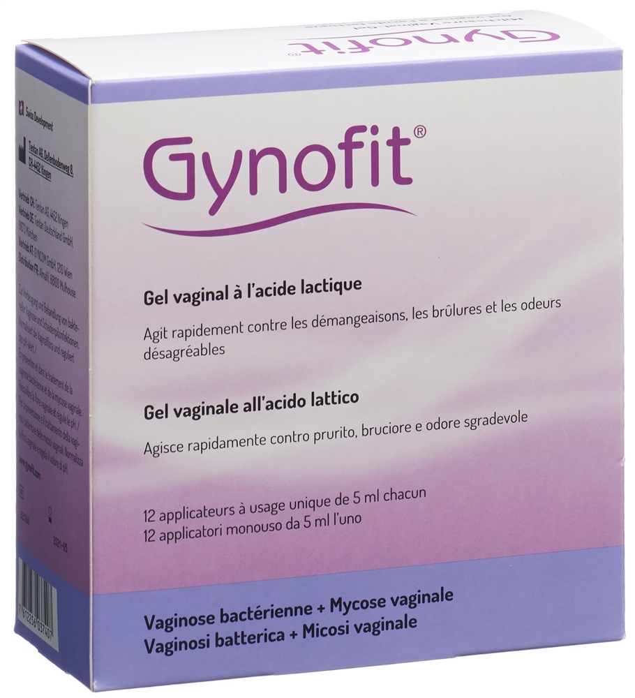 GYNOFIT gel vaginale acide lactique, image 2 sur 3