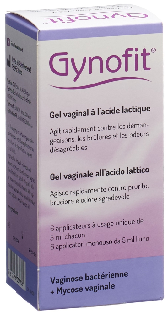 GYNOFIT gel vaginale acide lactique, image 2 sur 3