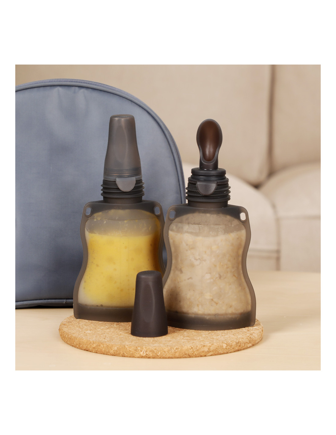 Haakaa pochettes à compote, image 2 sur 4