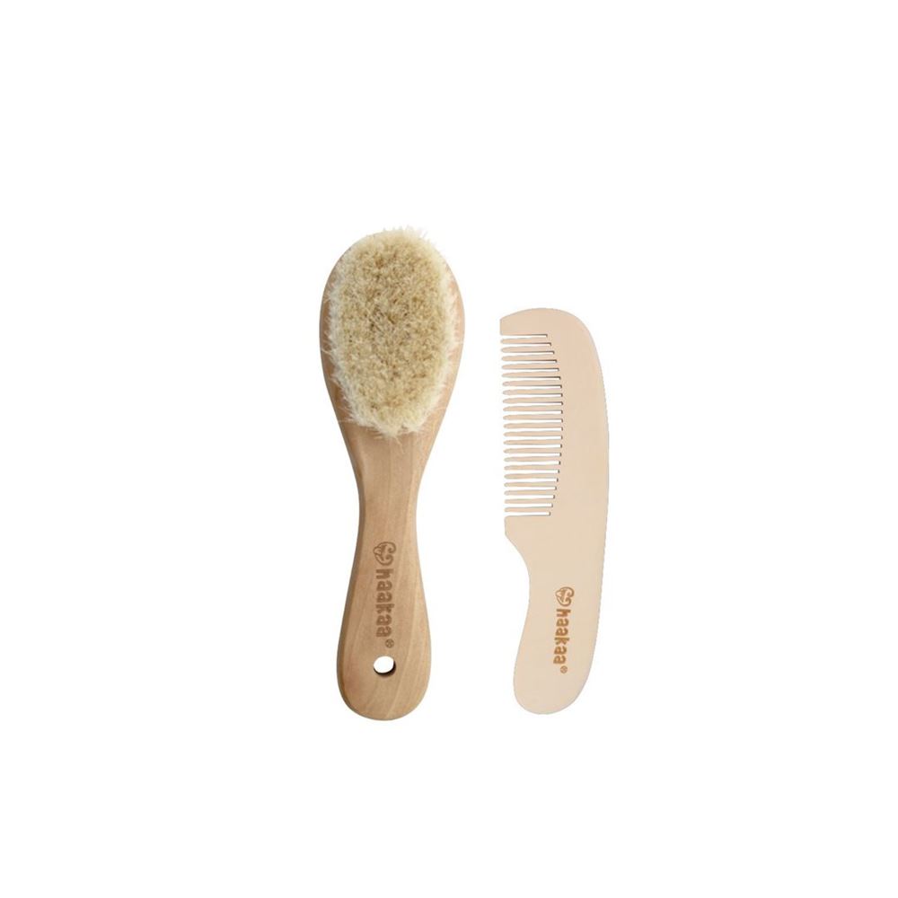 Haakaa set brosse et peigne pour bébé