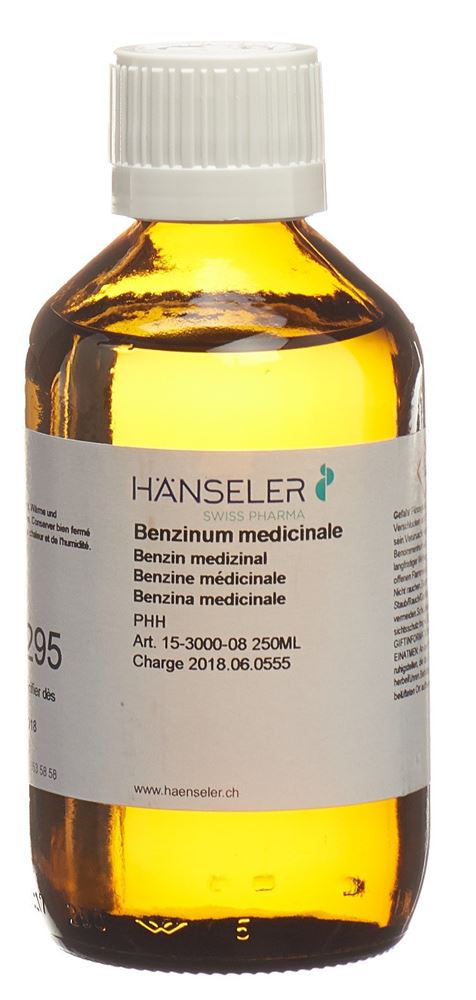HAENSELER Benzinum medicinale, Hauptbild