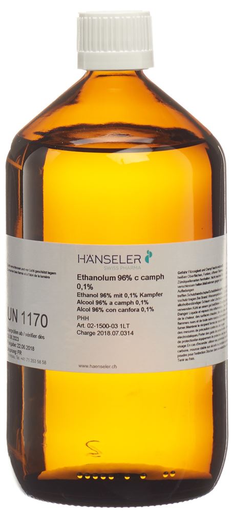 HAENSELER Ethanolum 96 %, Hauptbild
