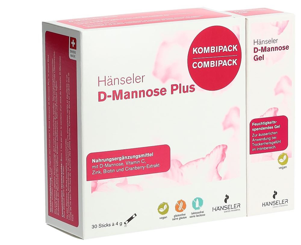 HAENSELER Kombi D-Mannose Plus + Gel, Hauptbild