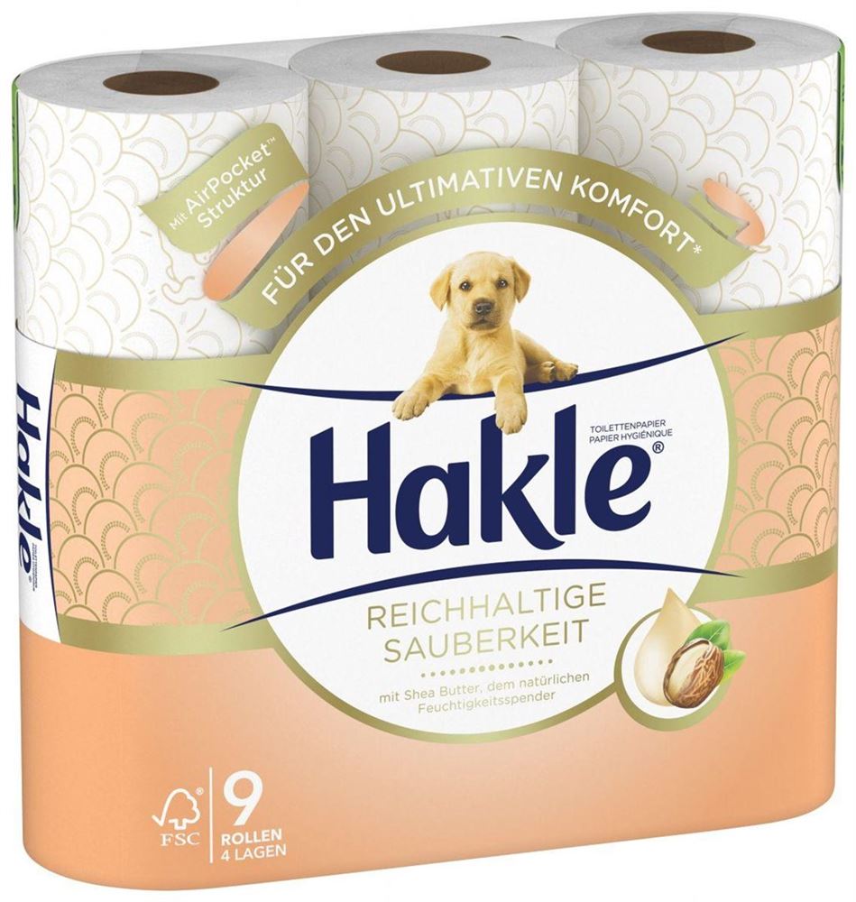 HAKLE Toilettenpapier Reichhaltige Sauberkeit