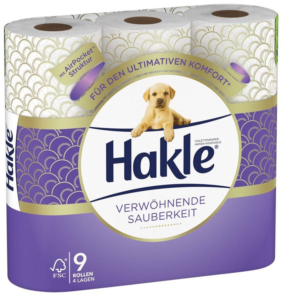 HAKLE Verwöhnende Sauberkeit Toilettenpapier