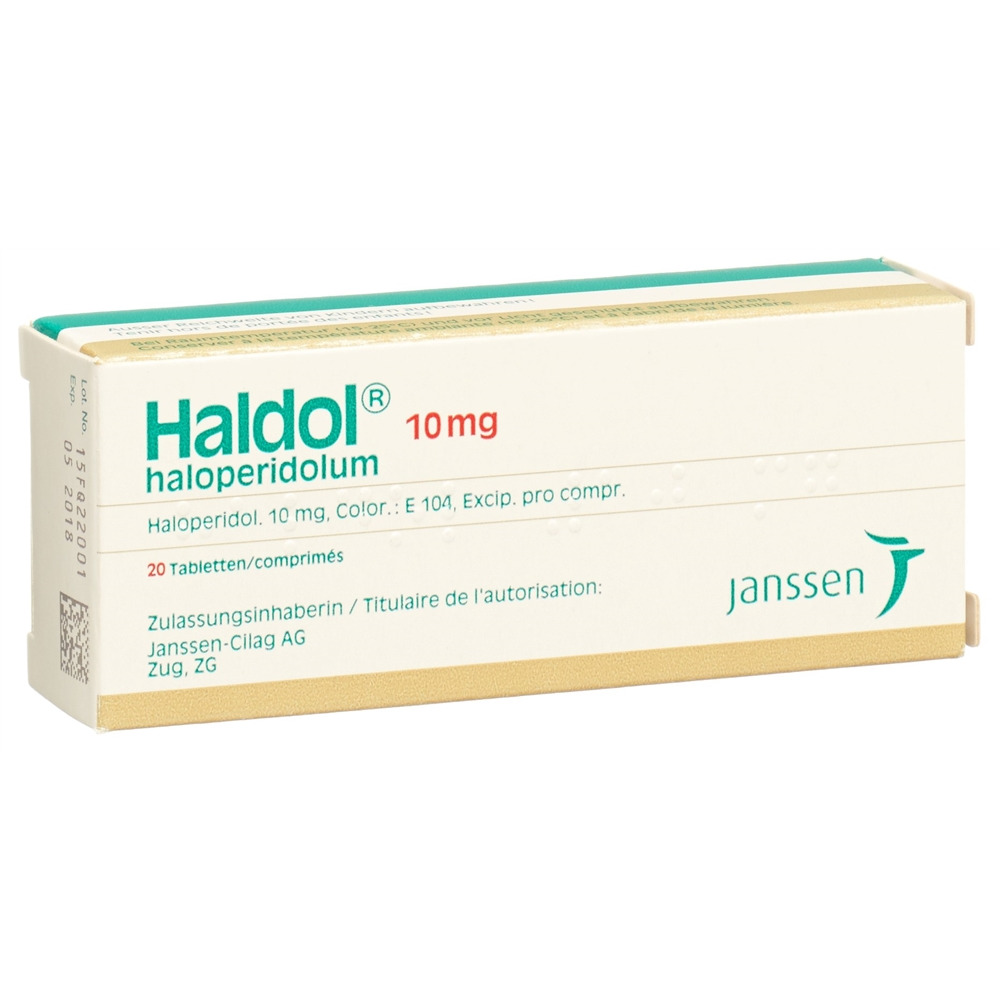 HALDOL Tabl 10 mg Blist 20 Stk, Hauptbild