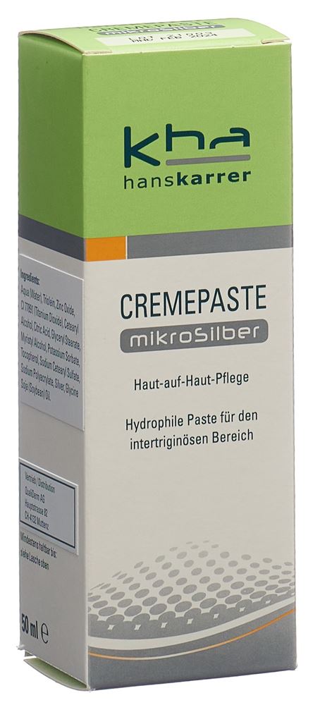 Hans Karrer Cremepaste MikroSilber, image principale