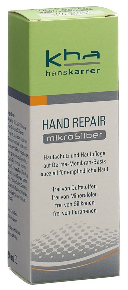 Hans Karrer Hand Repair MikroSilber, Hauptbild