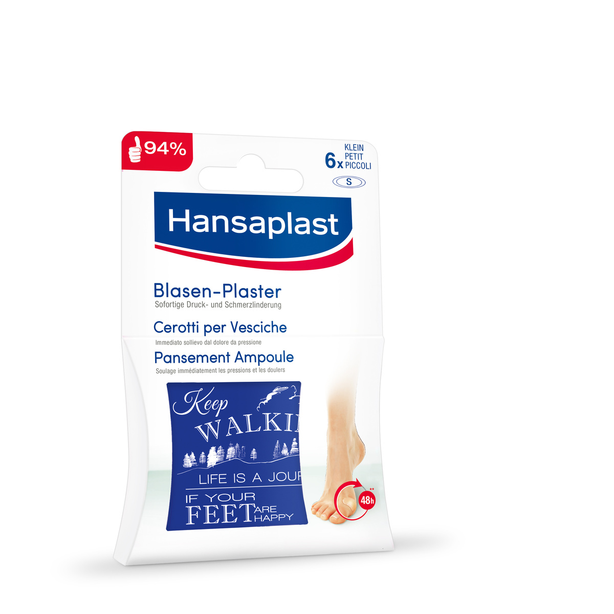 Hansaplast Footcare Blasen Pflaster, Hauptbild