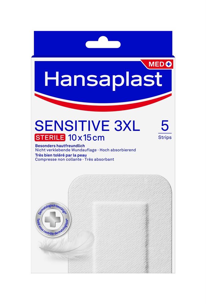 Hansaplast Sensitive Strips, Hauptbild