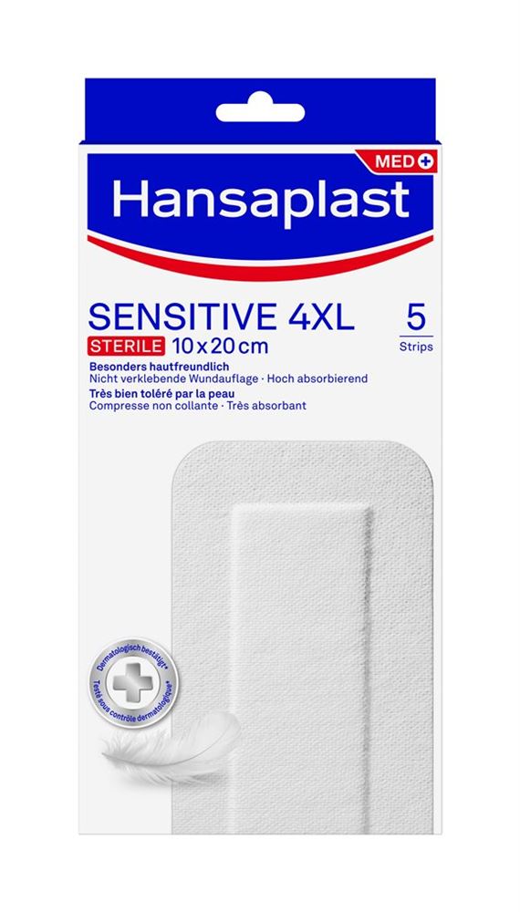 Hansaplast Sensitive Strips, Hauptbild