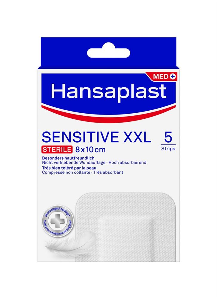 Hansaplast Sensitive Strips, Hauptbild