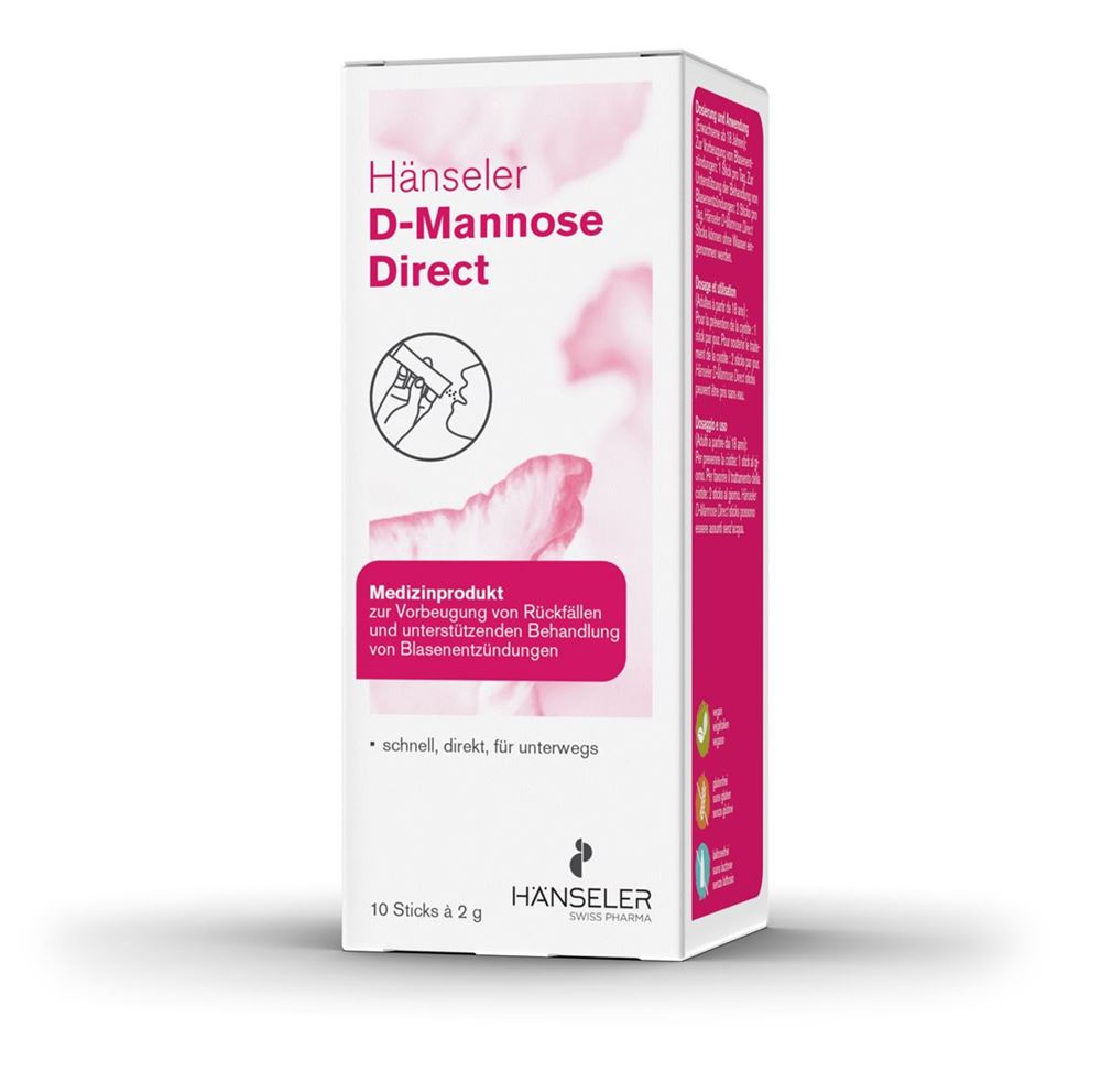 HAENSELER D-Mannose Direct Stick, image principale