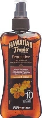 HAWAIIAN TROPIC hulie solaire dry spray, image principale