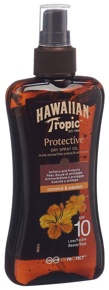 HAWAIIAN TROPIC hulie solaire dry spray, image principale