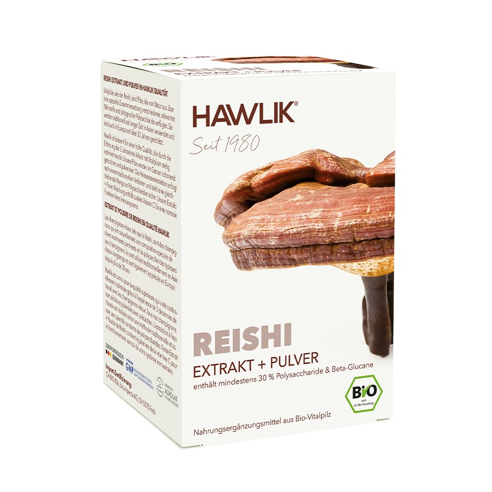 HAWLIK Reishi Extrait + poudre, image principale