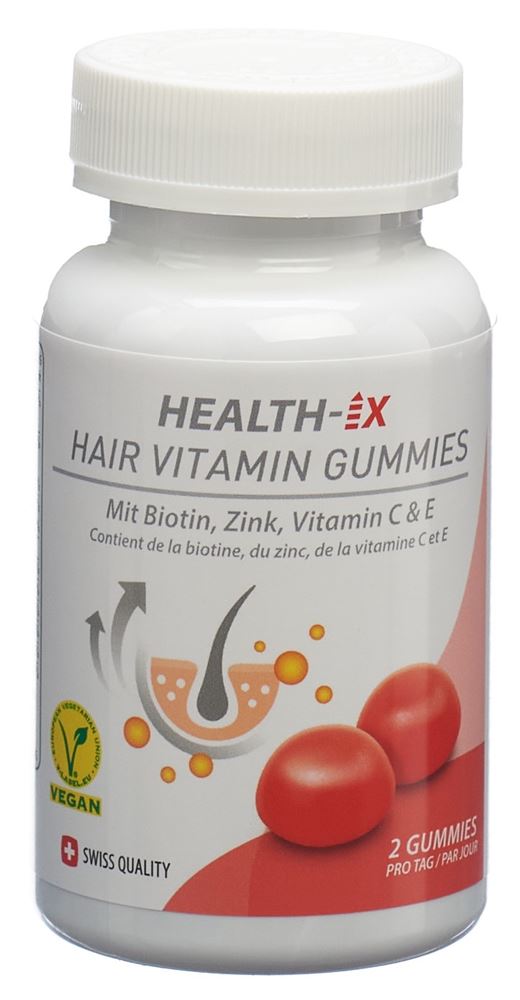 HEALTH-IX Hair Vitamin Gummies, Hauptbild