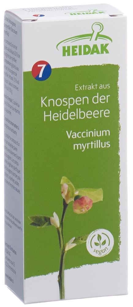 HEIDAK bourgeon vaccinium myrtillus