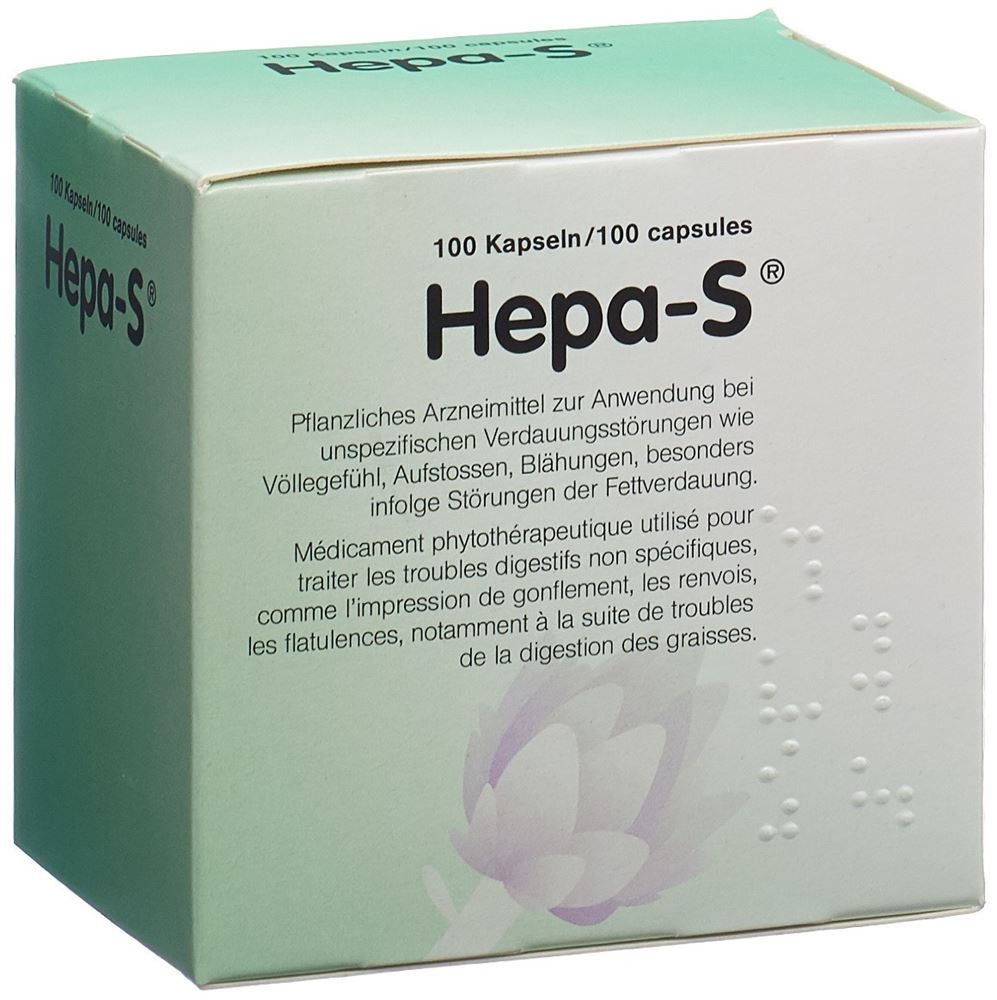 HEPA-S caps blist 100 pce, image principale