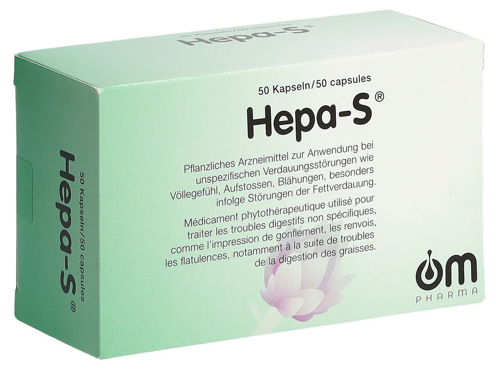 HEPA-S Kaps Blist 50 Stk, Hauptbild