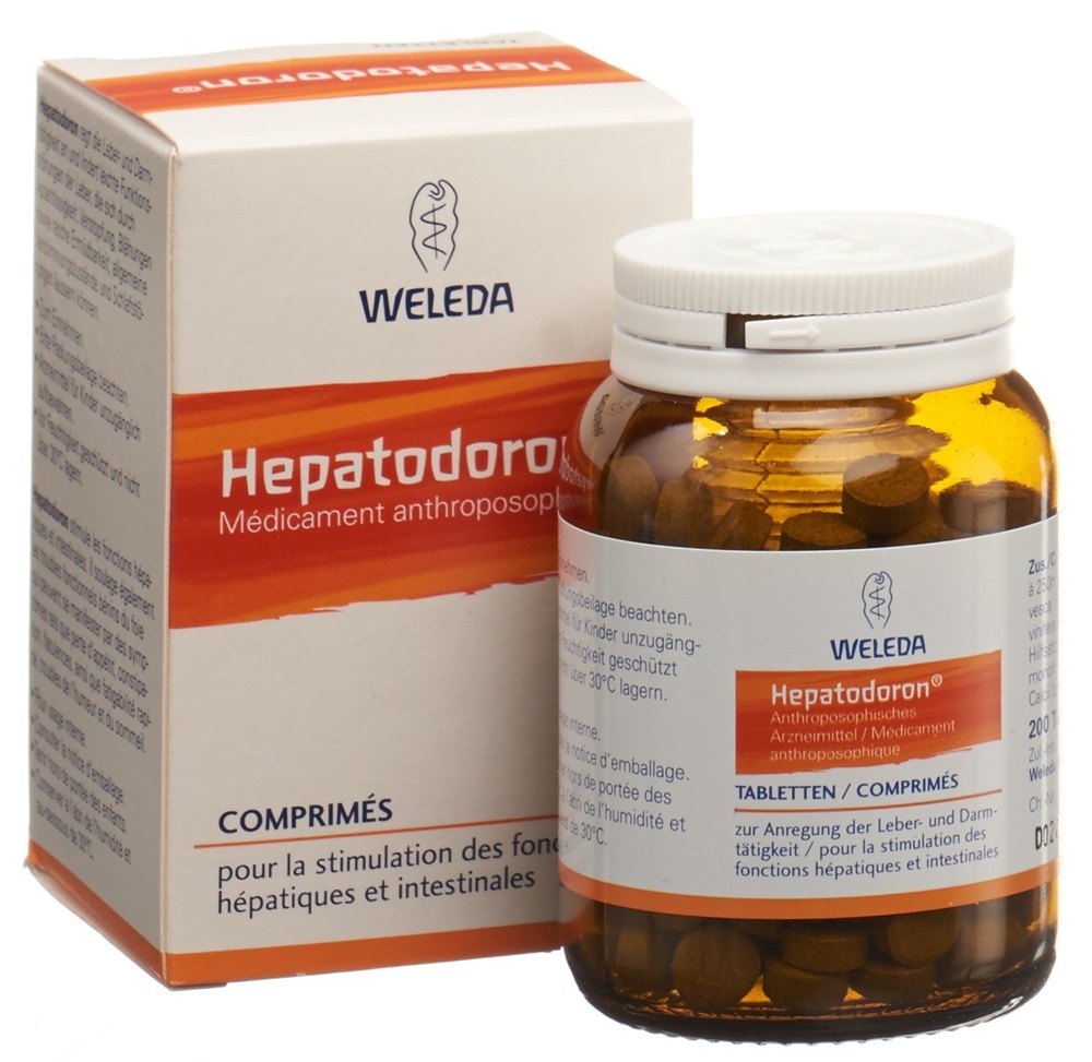 HEPATODORON cpr verre 200 pce, image 3 sur 4