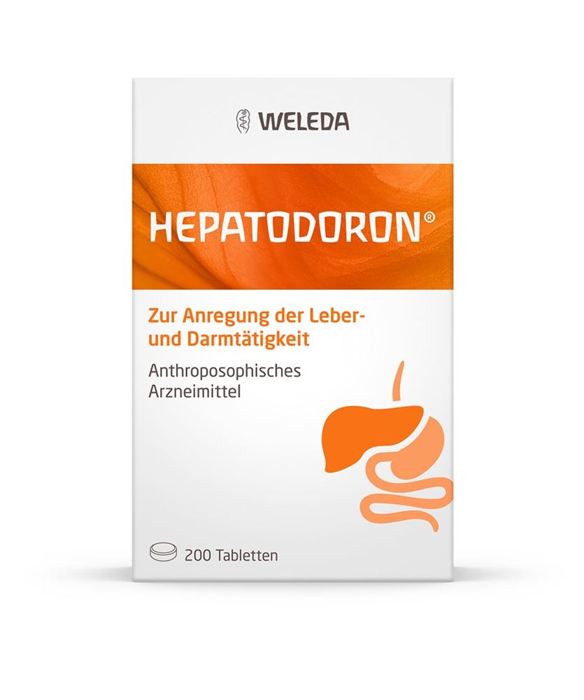 HEPATODORON Tabl Glas 200 Stk