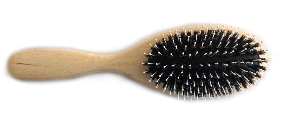 HERBA brosse à cheveux poils de sanglier et nylon, image principale