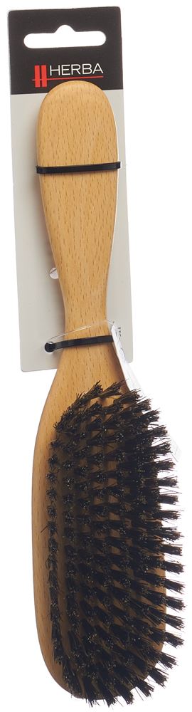 HERBA brosse à cheveux poils de sanglier