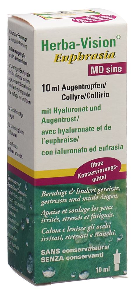 HERBA VISION Euphrasia MD sine Augentropfen, Hauptbild