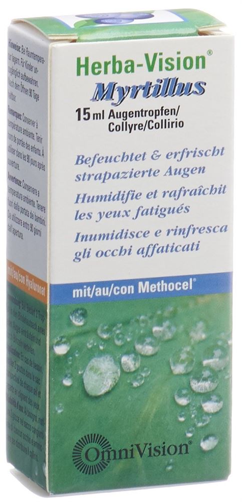 HERBA VISION Myrtillus Augentropfen, Hauptbild