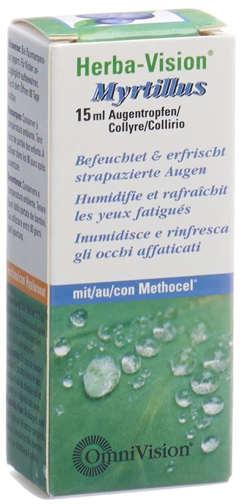 HERBA VISION Myrtillus Augentropfen