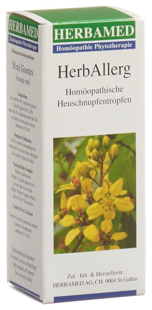 HERBALLERG Heuschnupfentropfen