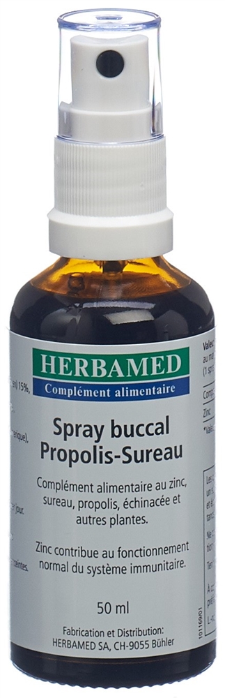 HERBAMED Propolis-Holunder Mundspray, Bild 2 von 3