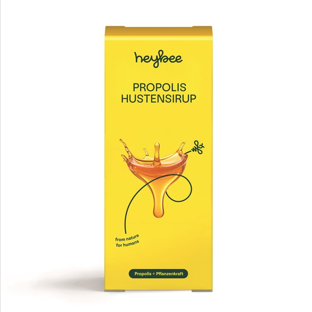 HEYBEE Propolis Hustensirup, Hauptbild HEYBEE Propolis Hustensirup, Hauptbild
