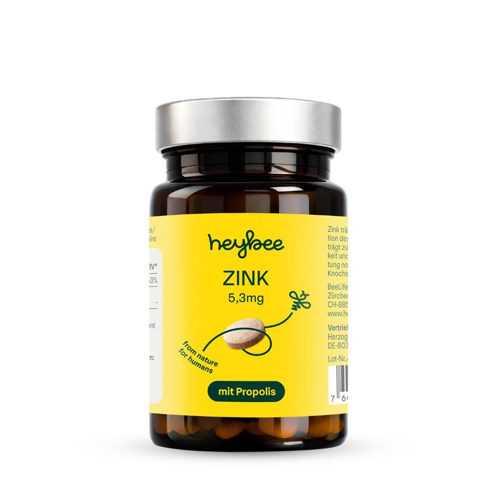 HEYBEE Zink 5.3mg + Propolis