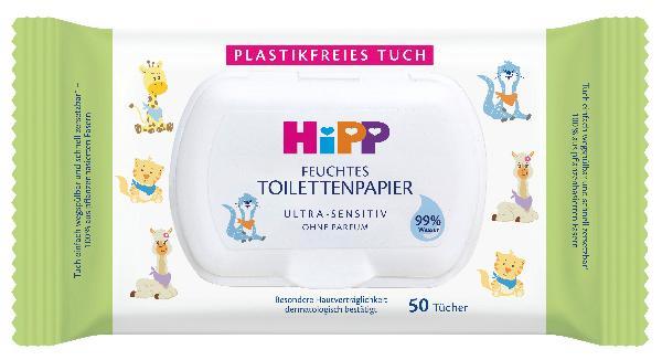 Hipp Feuchtes Kindertoilettenpapier, Hauptbild