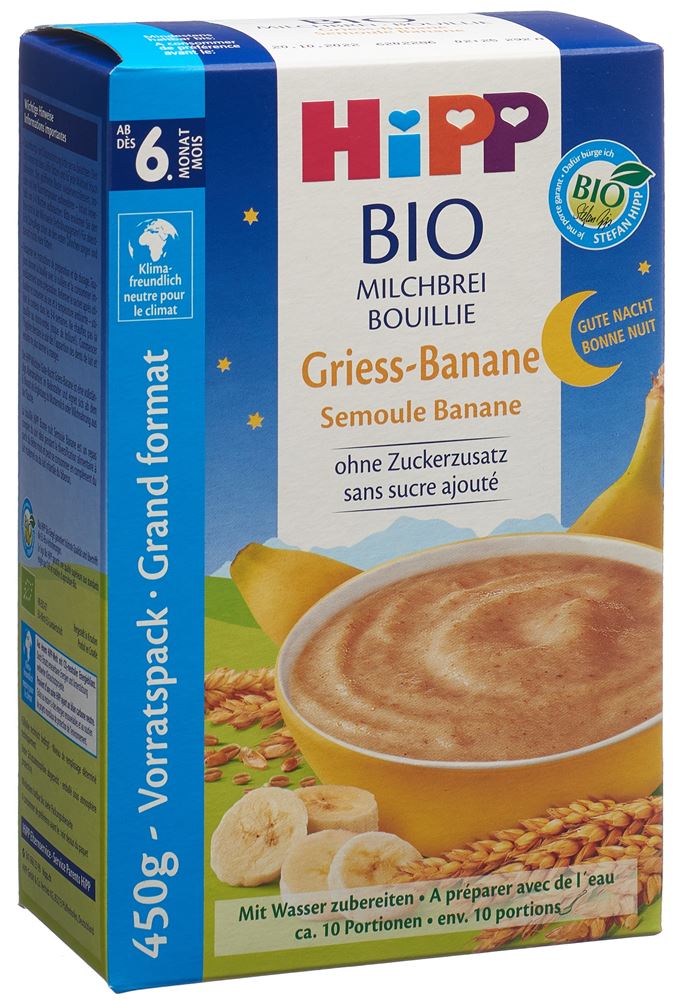 Hipp Gute Nacht Bio Milchbrei, Hauptbild