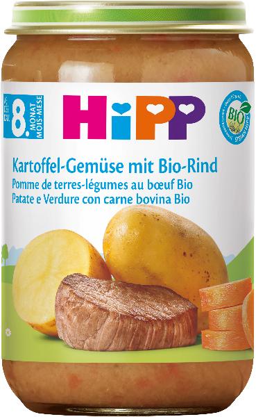 Hipp Kartoffel-Gemüse mit Bio-Rind