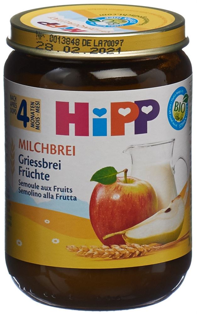 Hipp Milchbrei Griessbrei, Hauptbild